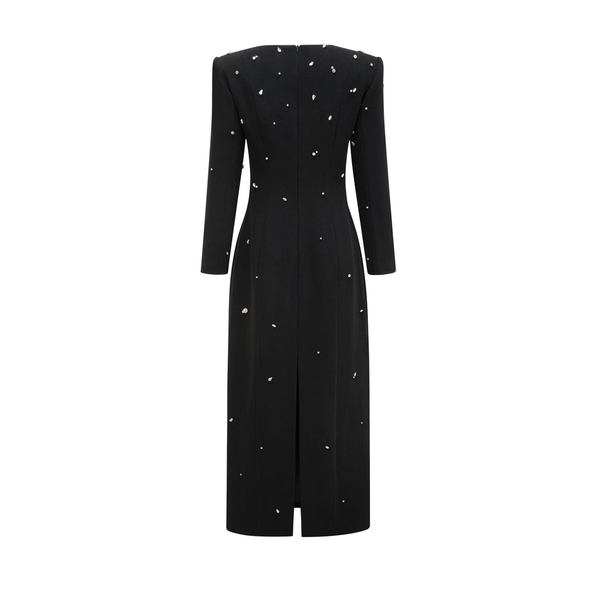 Imelda black crystal-embellished maxi dress (Final Sale-US Only)