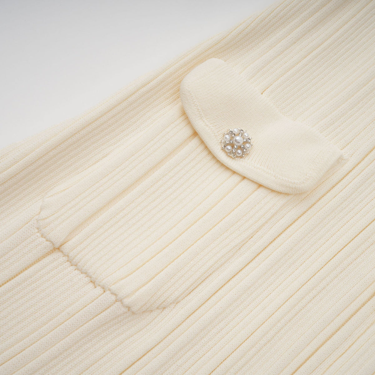 Nouria neutrals ribbed-knit midi dress (Final Sale-US Only)