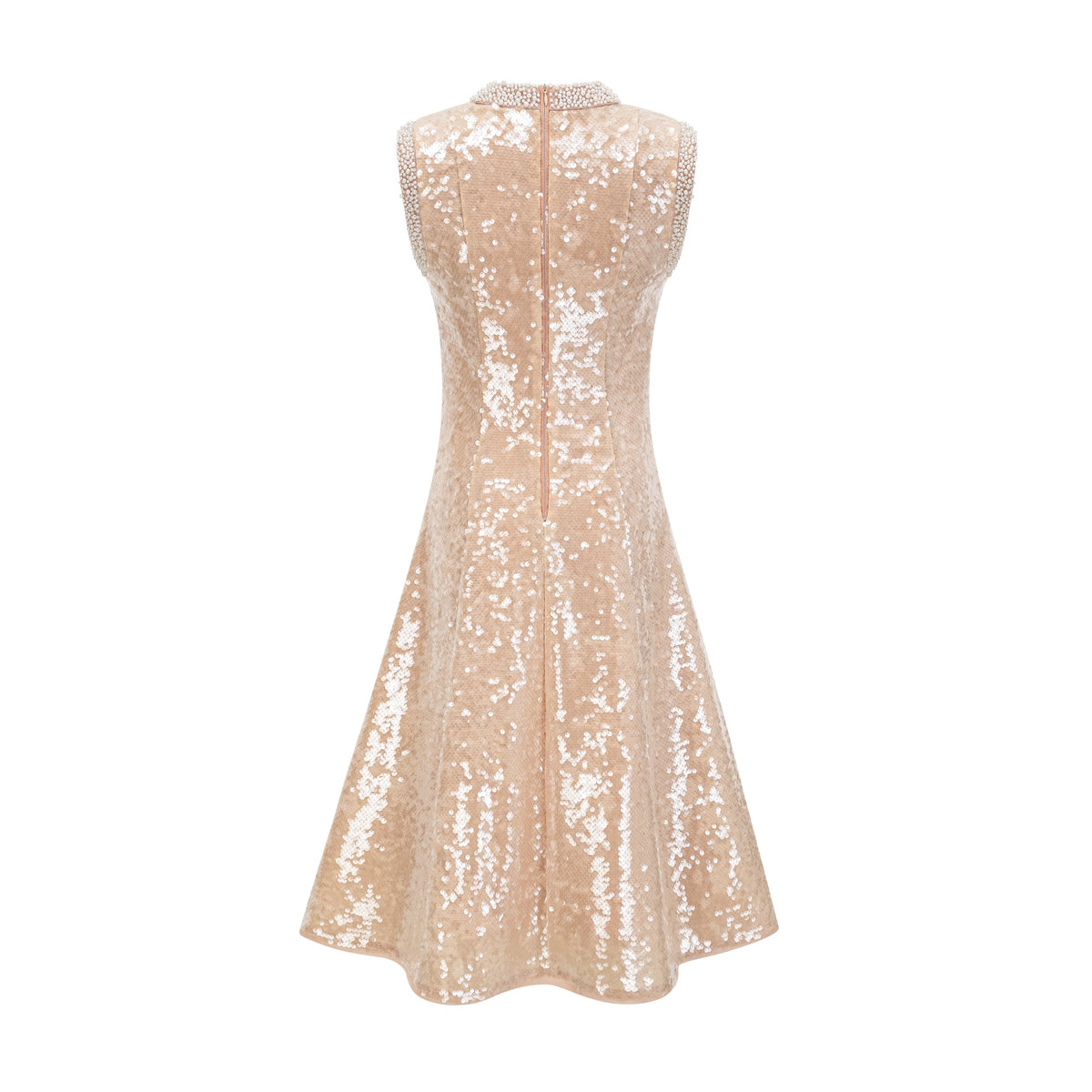 Ornella faux-pearl sequined midi dress (Final Sale-US Only)