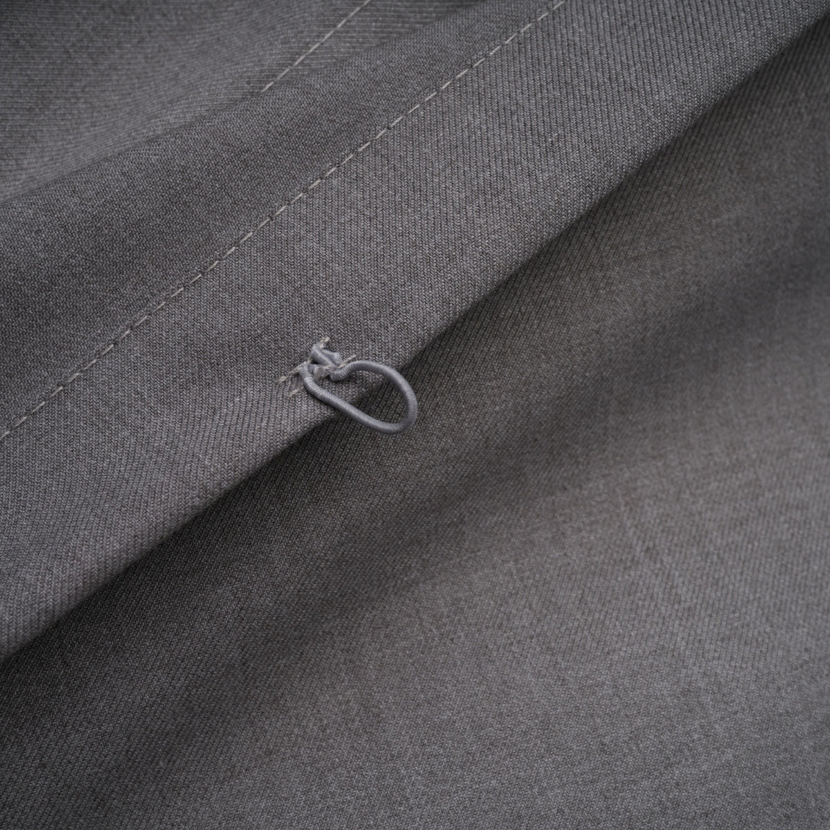 Cynthia Grey Asymmetrical Draped Shirt & Trousers Set (Final Sale-US Only)