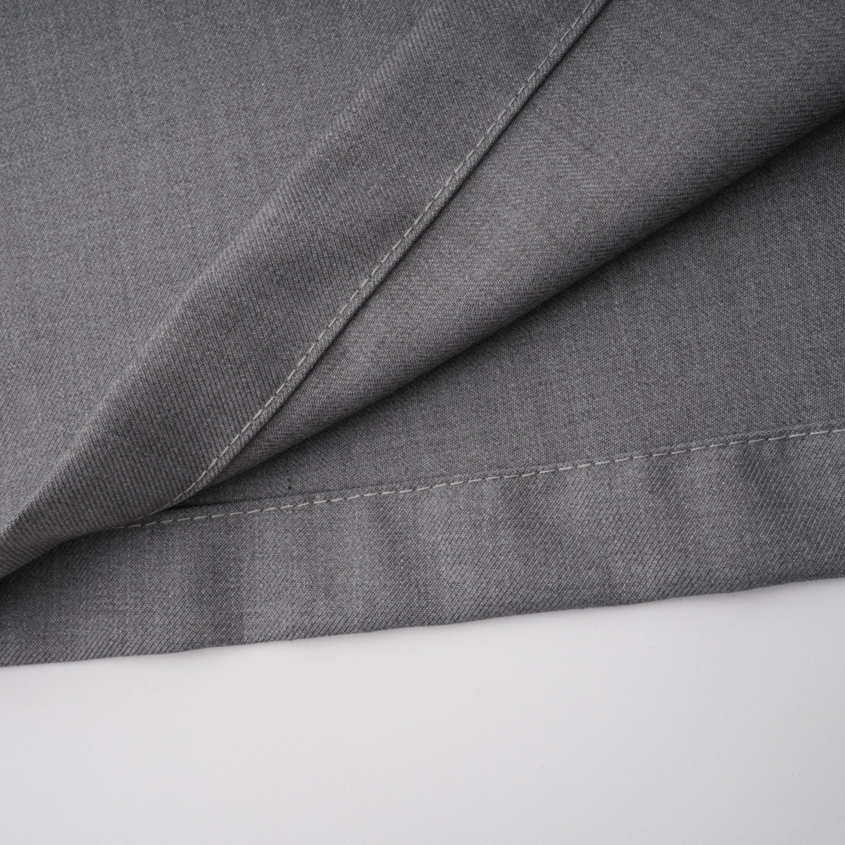 Cynthia Grey Asymmetrical Draped Shirt & Trousers Set (Final Sale-US Only)