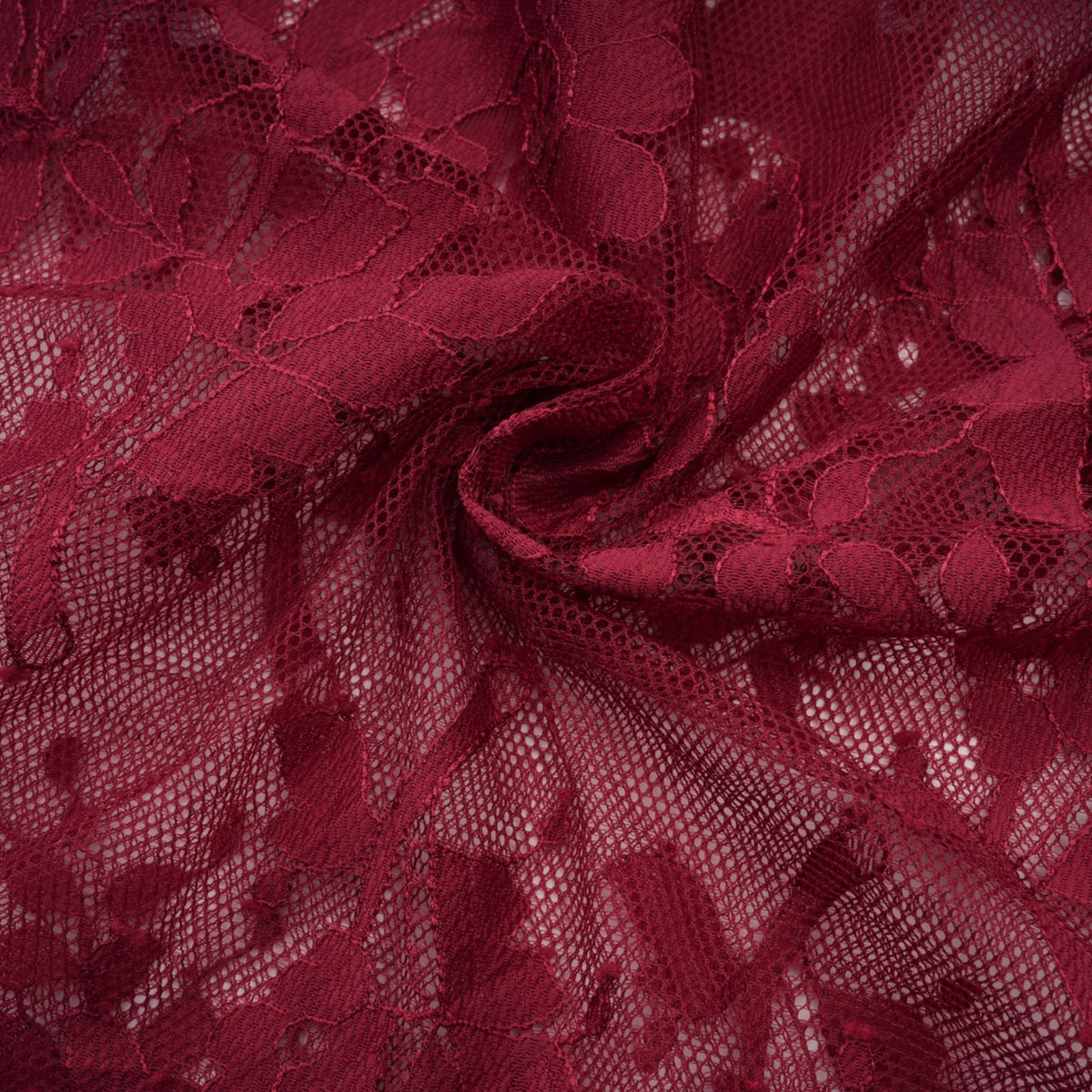Coline red chantilly lace oversize dress (Final Sale-US Only)