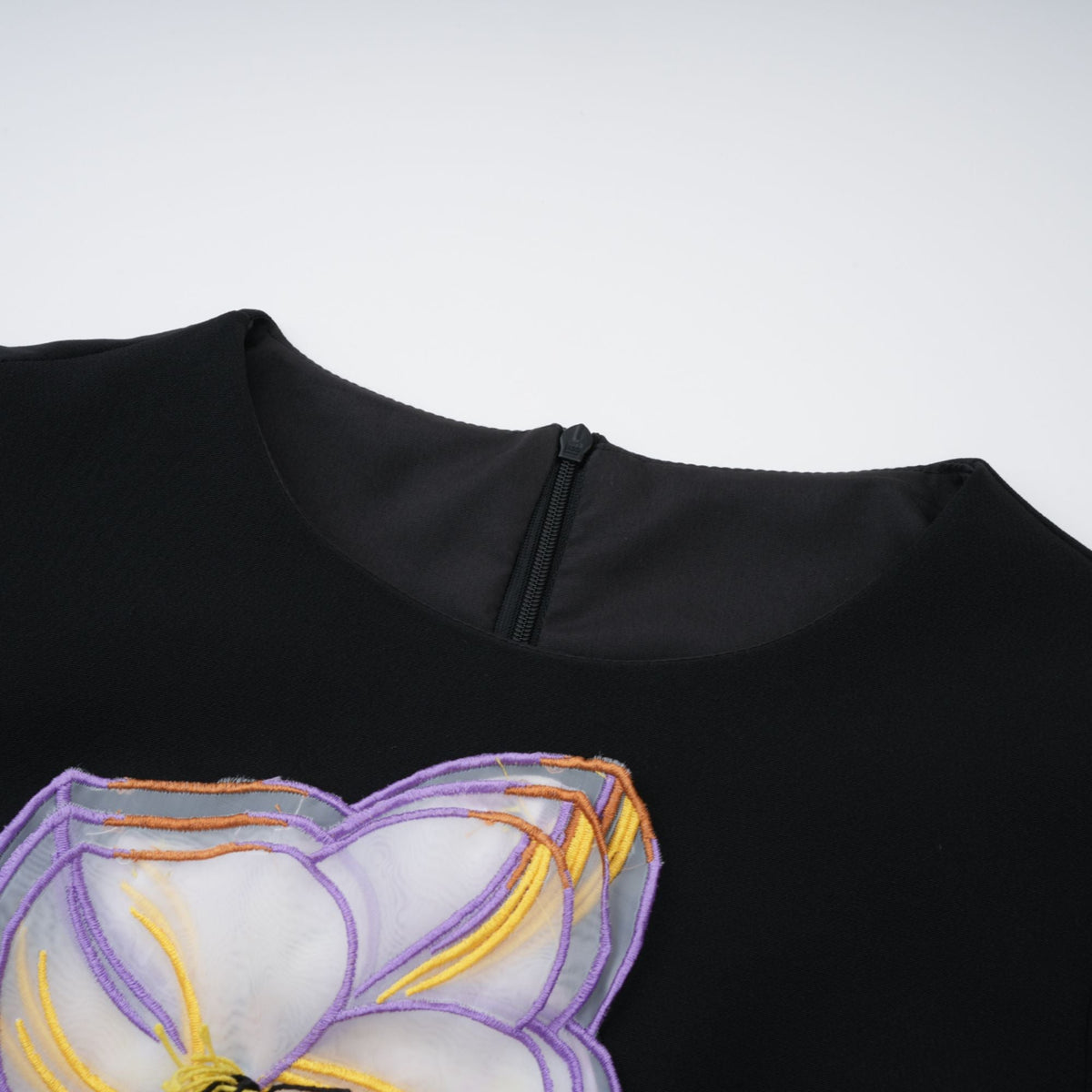 Irène sequined floral-embroidered midi dress in Black (Final Sale-US Only)