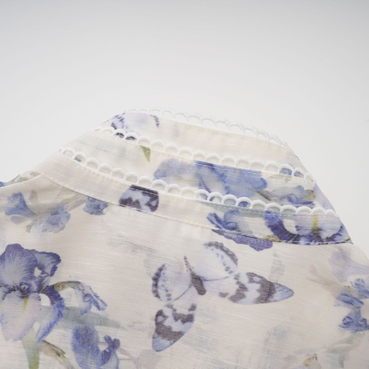 Blandine floral-print flared chiffon mini dress (Final Sale-US Only)