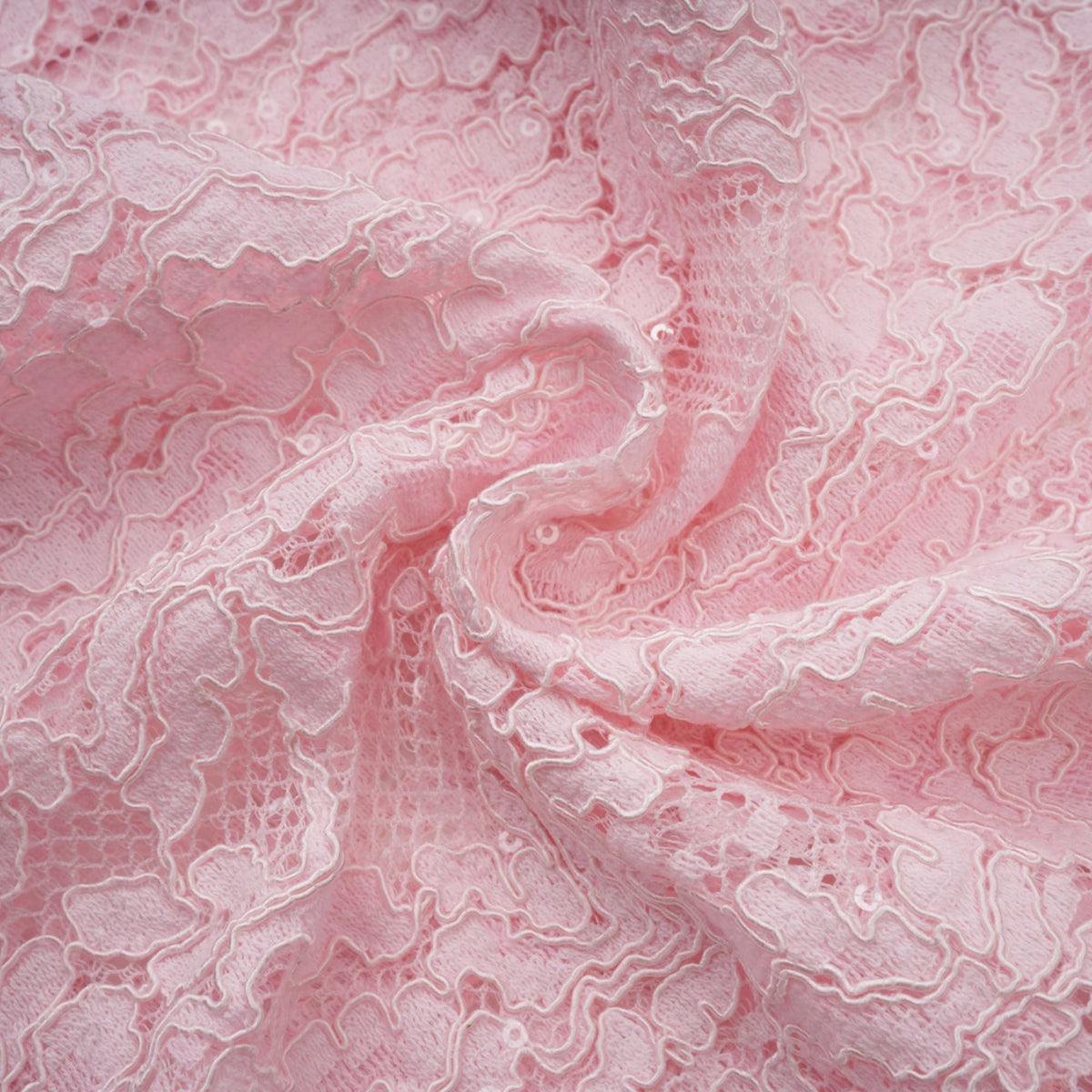 Elisabetta pink embellished floral-embroidered lace midi dress (Final Sale-US Only)