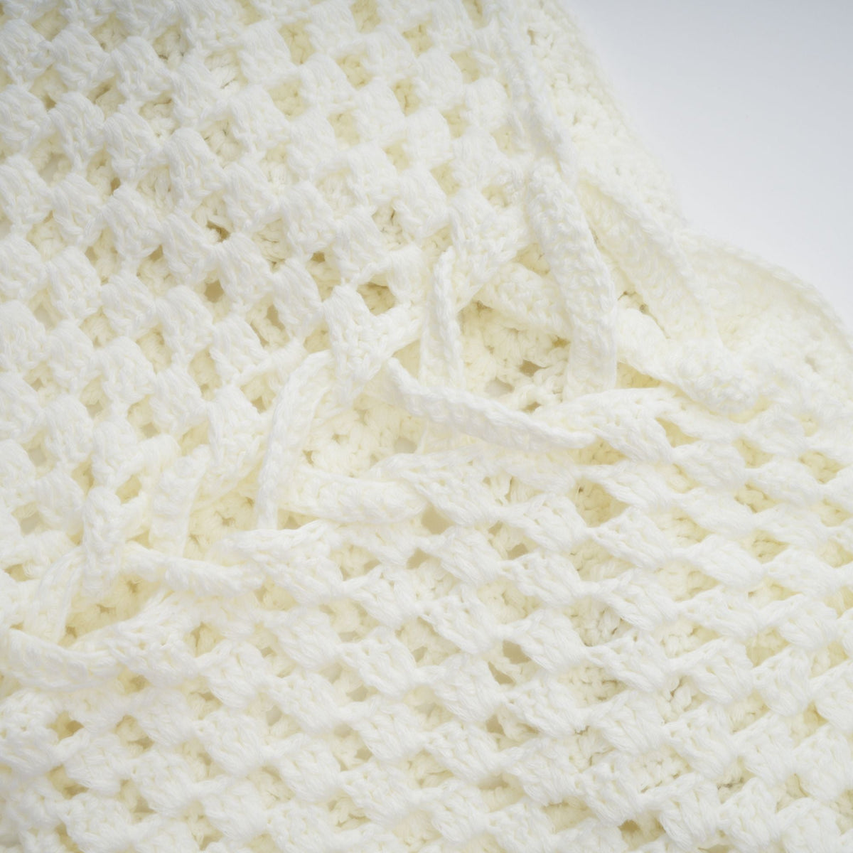 Prunelle Crochet Knit Two-Piece Top and Skirt Set