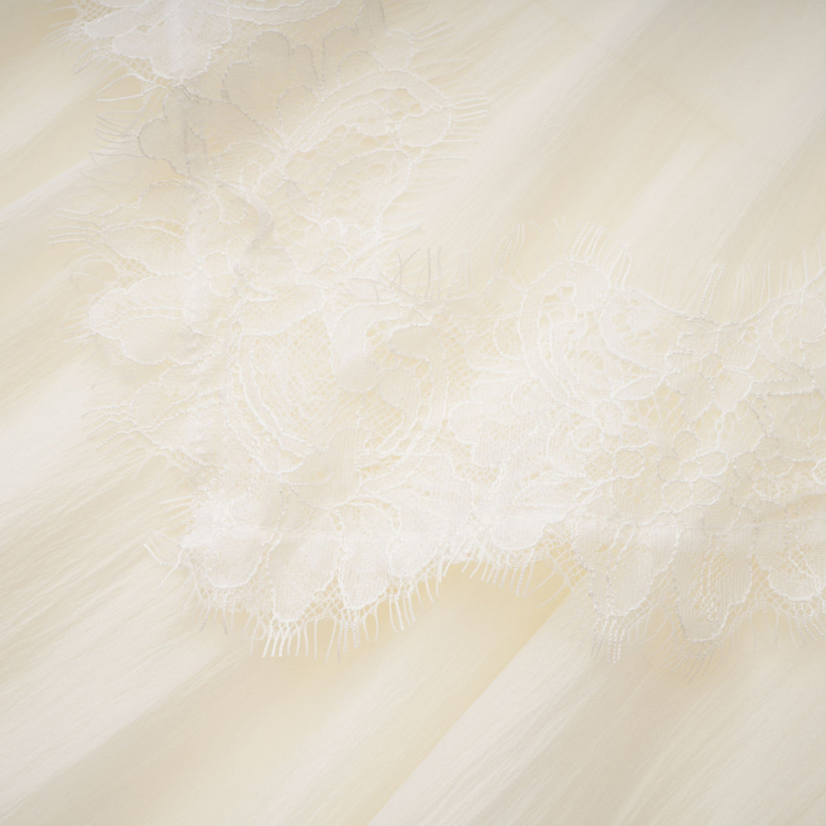 Rachel Beige Tiered Mini Dress with Lace Trim