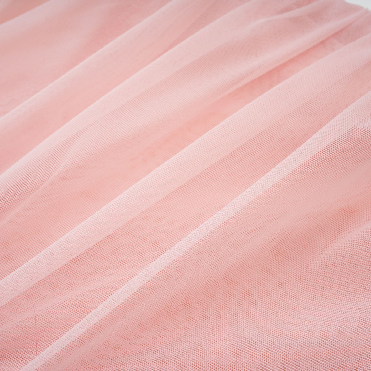 Marie long-sleeved mesh dress - Pink