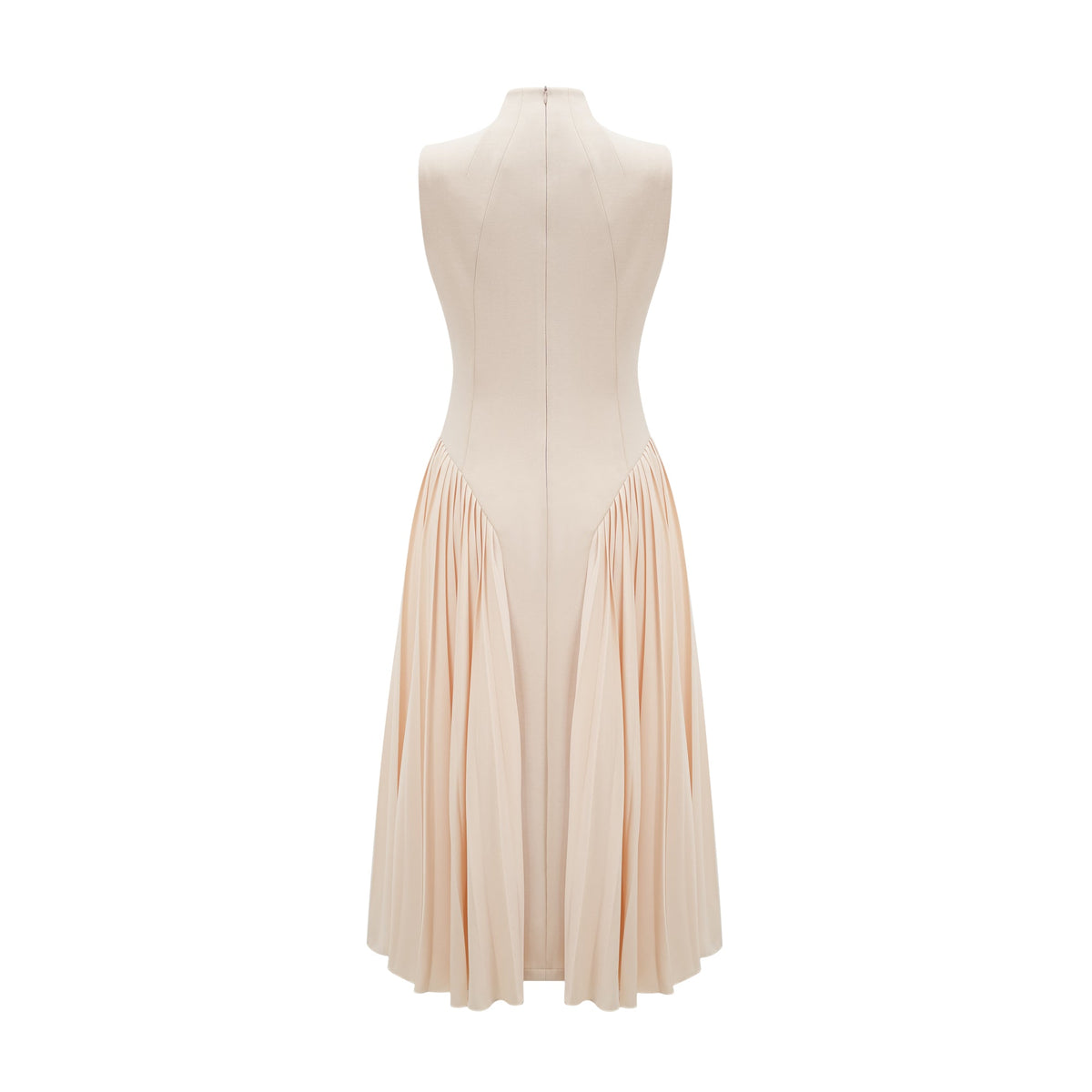 Safiya sleeveless pleated dress (Final Sale-US Only)