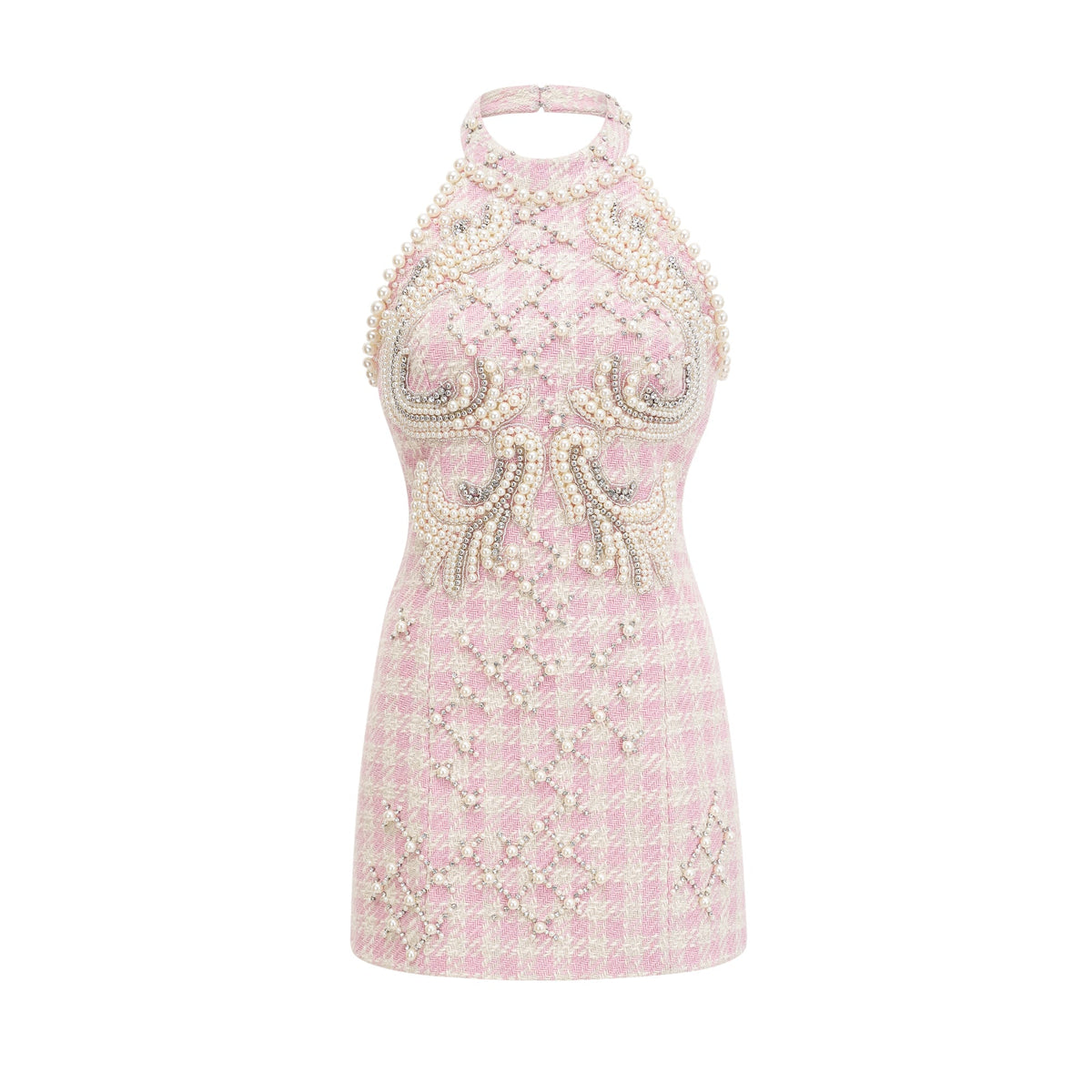 Capucine pearl-embellished mini dress (Final Sale-US Only)