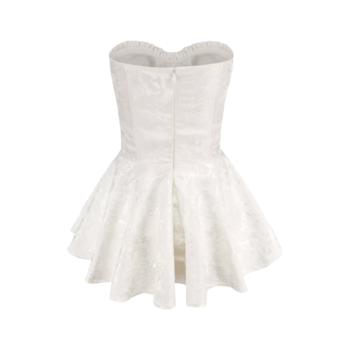 Airina lace-embroidered flared mini dress (Final Sale)