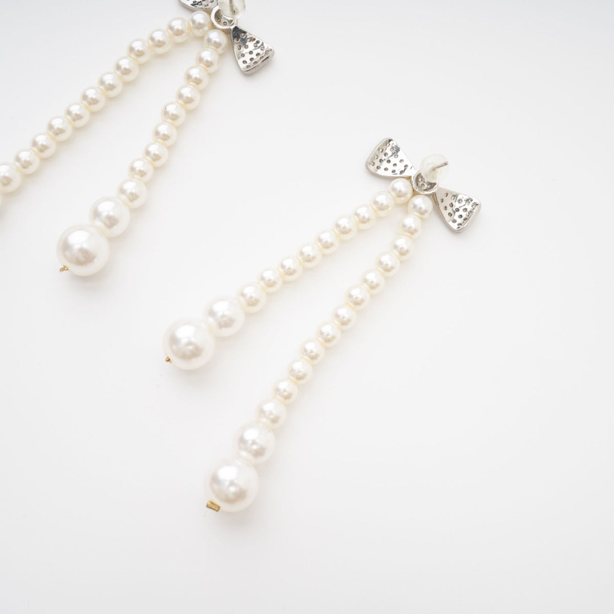 Élodie pearl-embellished stud earrings