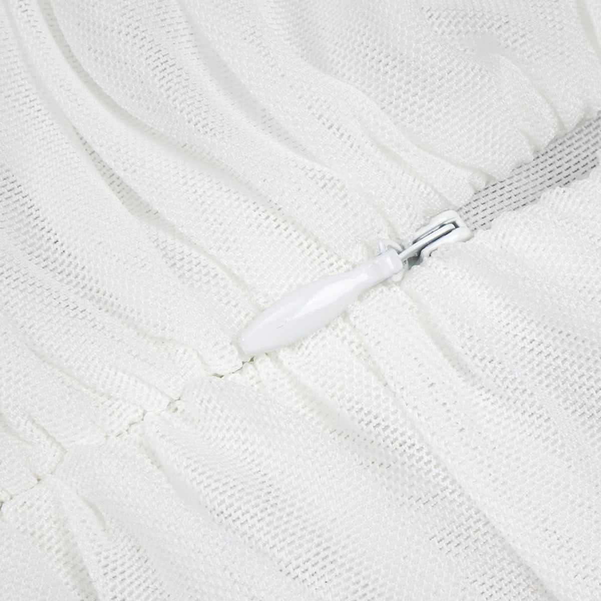 Gia white mesh gloves dress