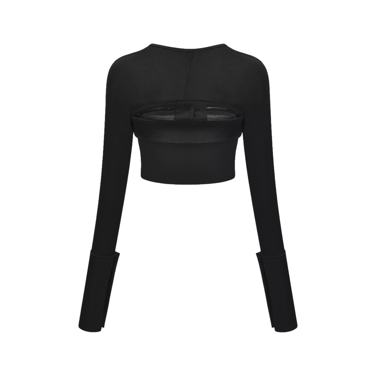 Luciela spaghetti-detail crop top & skirt matching set (Final Sale)
