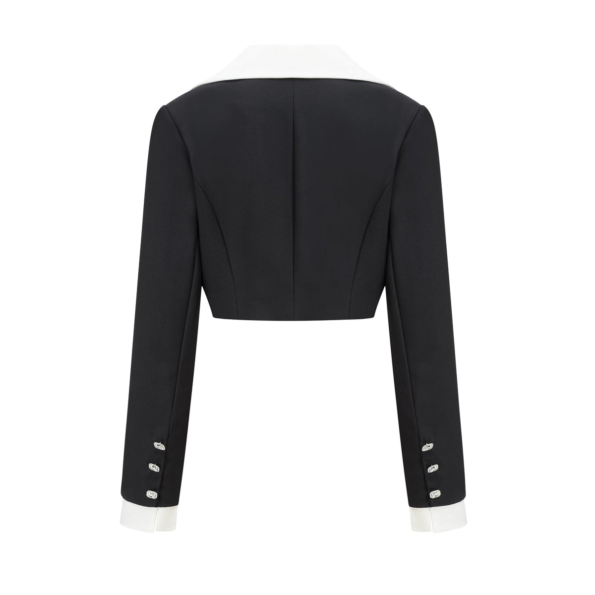 Juliette black jacket & skirt matching set - Black