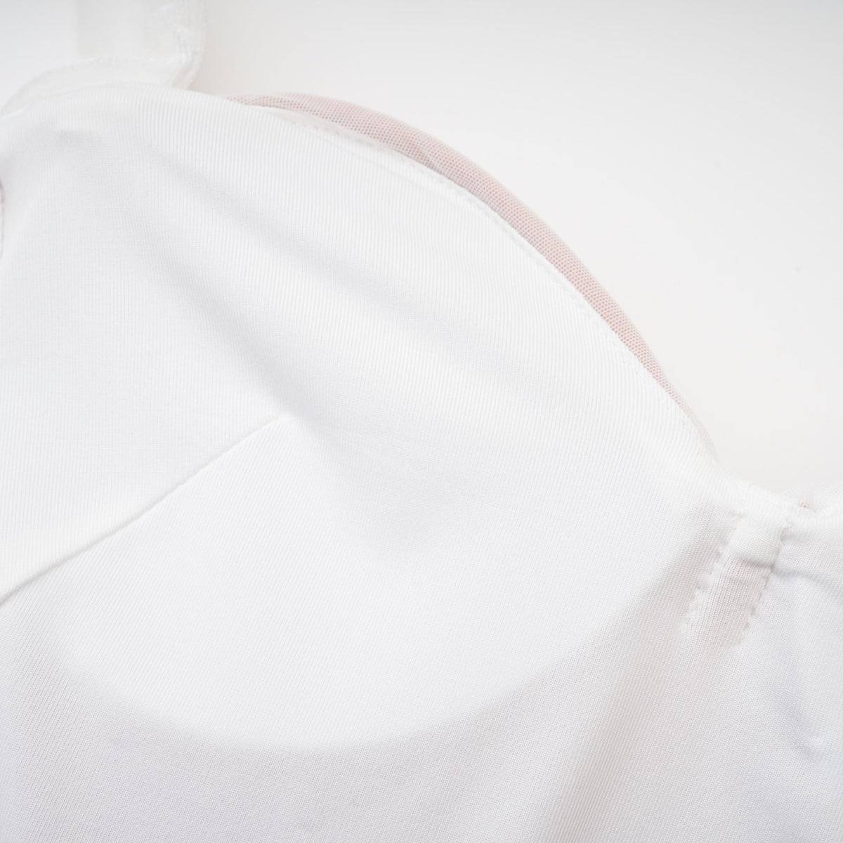 Kéfera white mesh midi dress