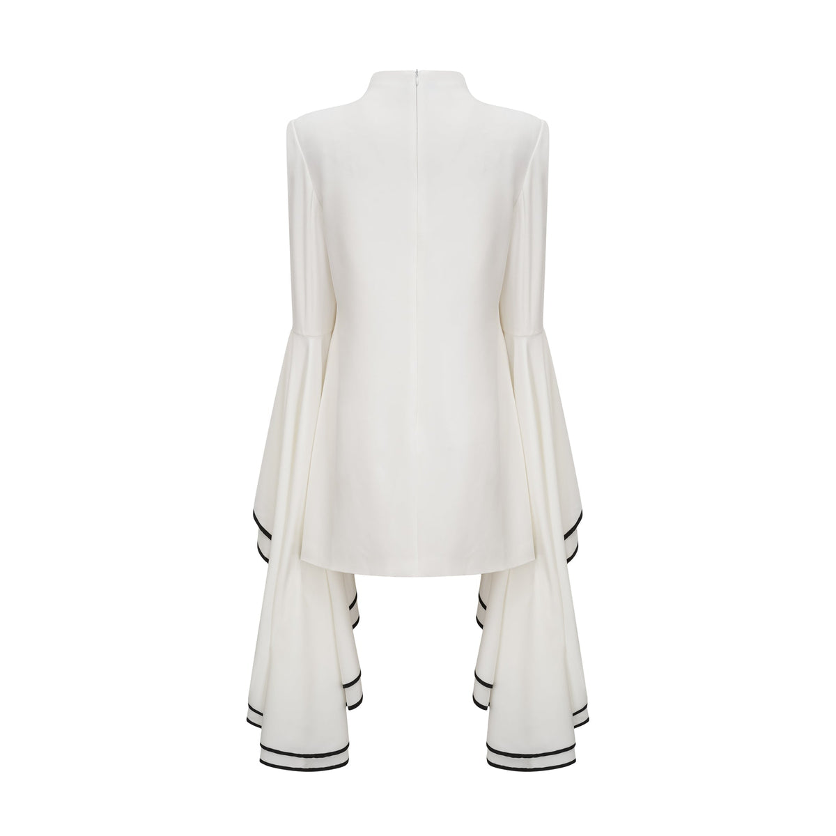 Madeleine ruffle-sleeve dress