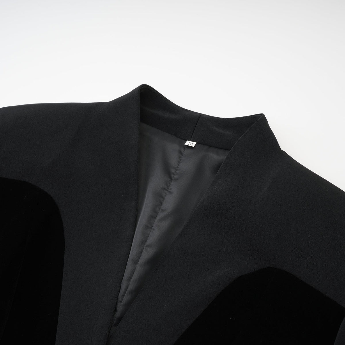 Mireille black panelled jacket (Final Sale)