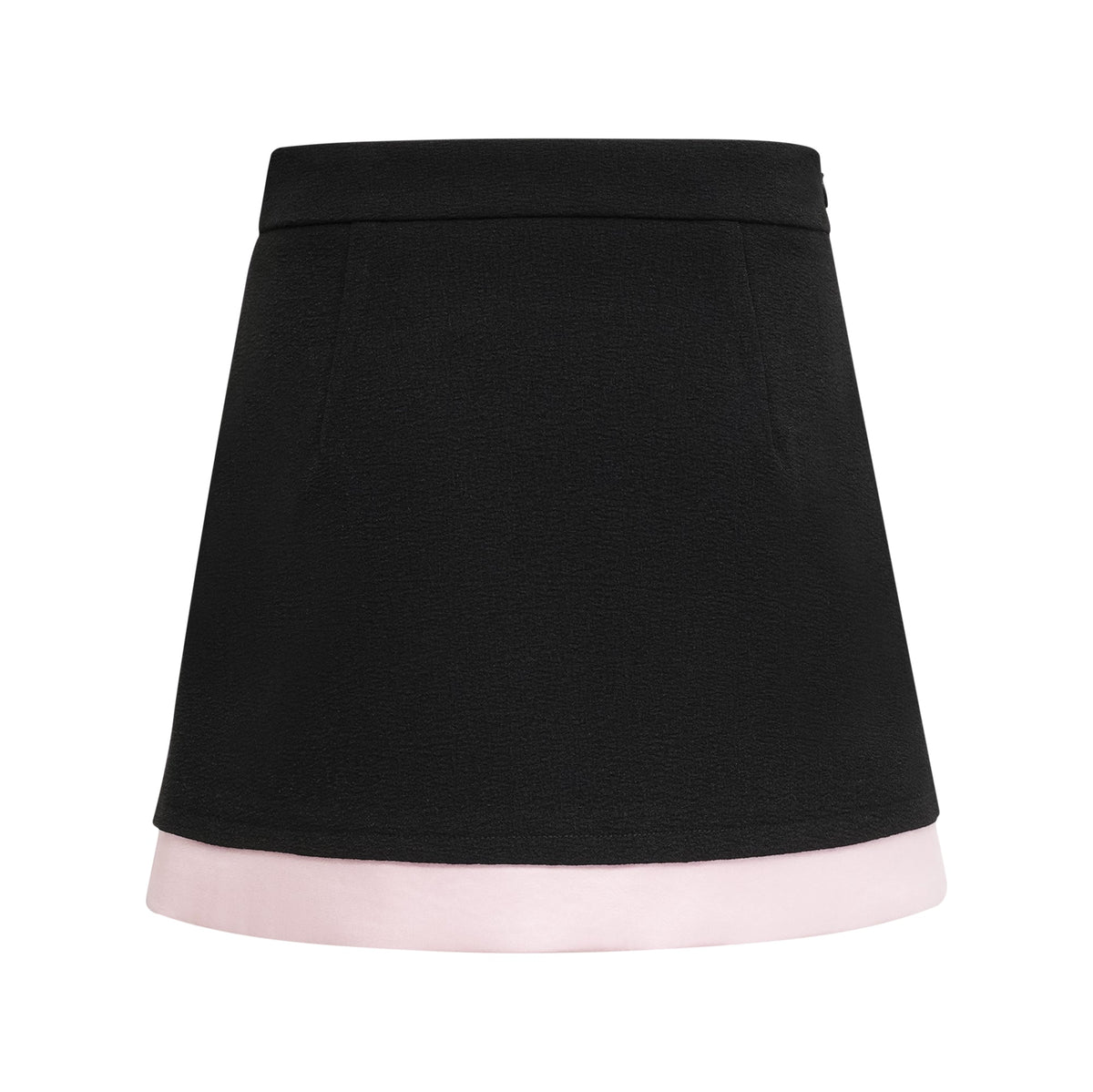 Uaine black jacket & skirt matching set