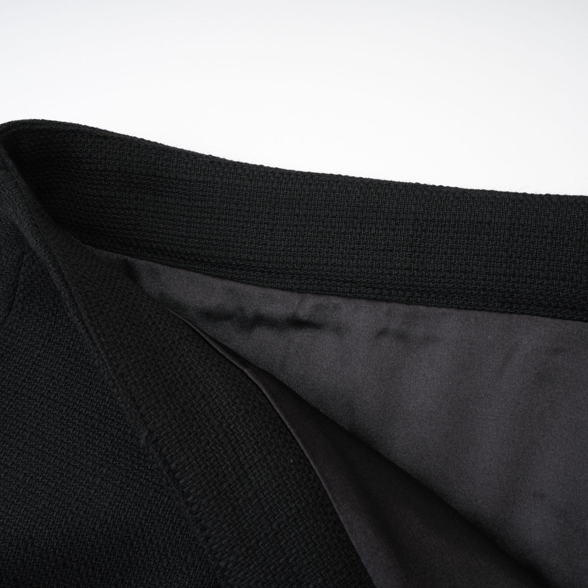 Odile black jacket & skirt matching set