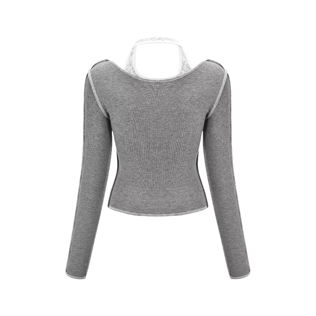 Tova halterneck cropped sweatshirt