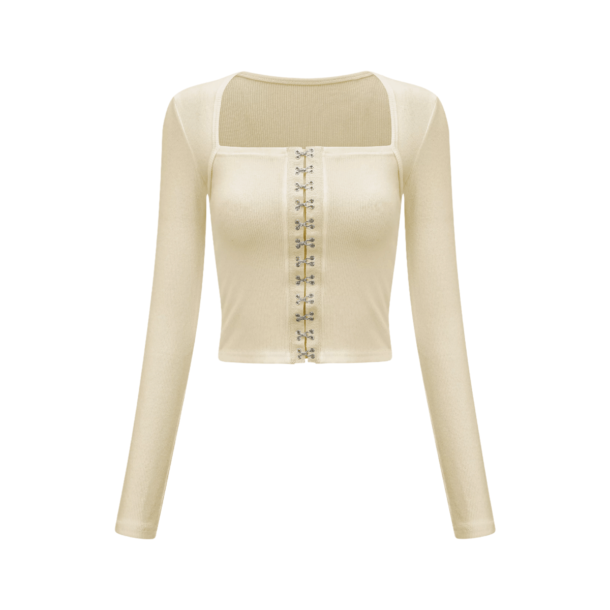 Dvora buckle-detail top