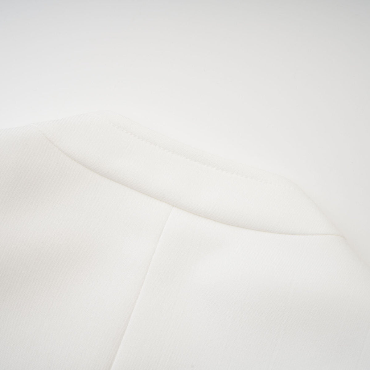 Yvette white long-sleeved corset top
