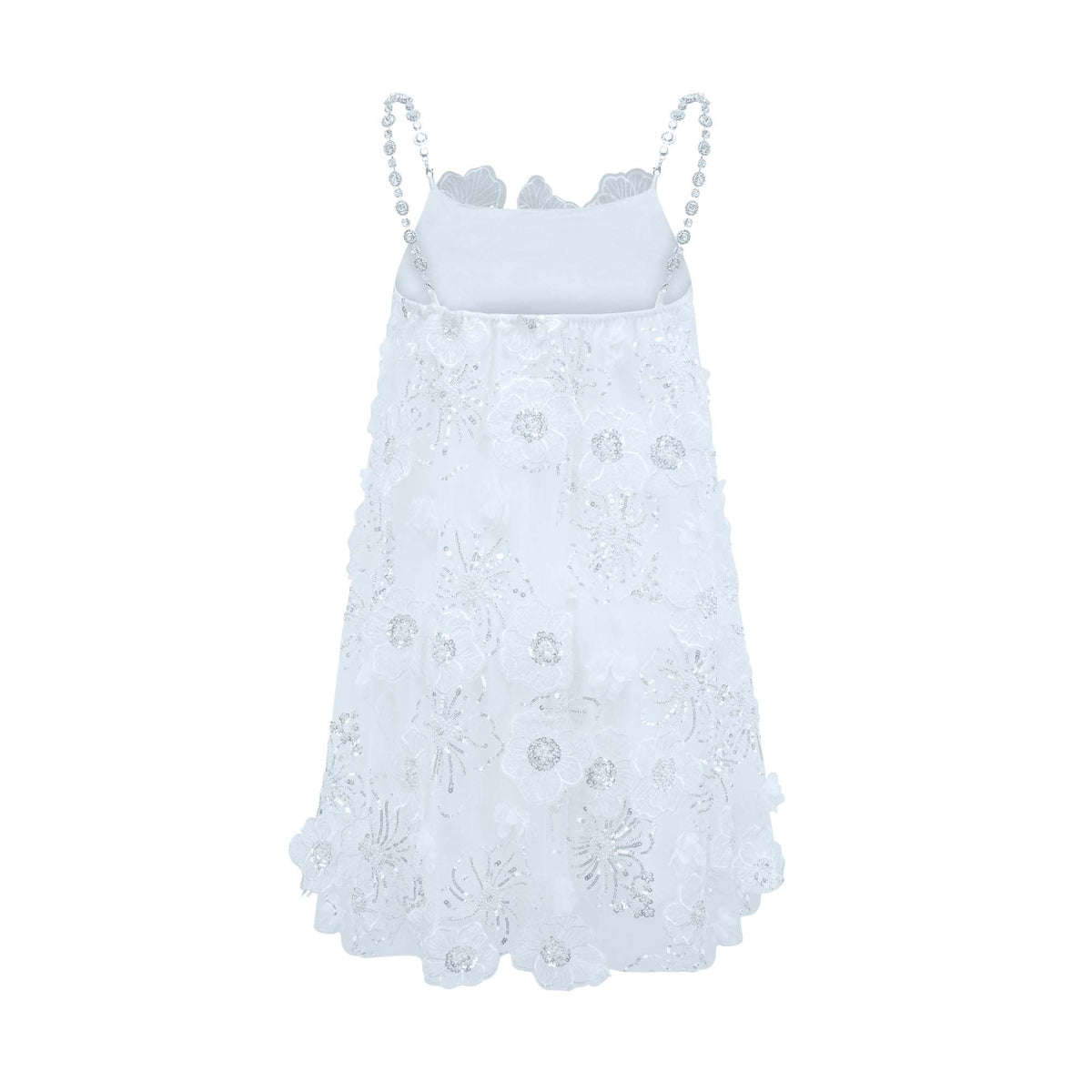 Suzette crystal-embellished floral mini dress (Final Sale-US Only)