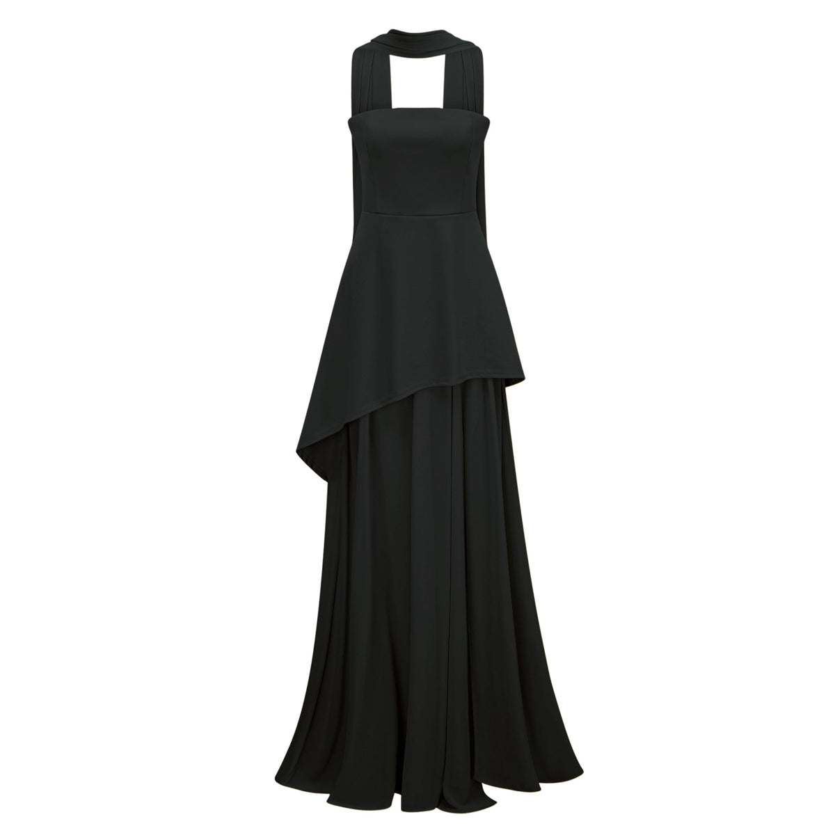 Solène Off-Shoulder Ruched Maxi Gown (Final Sale-US Only)