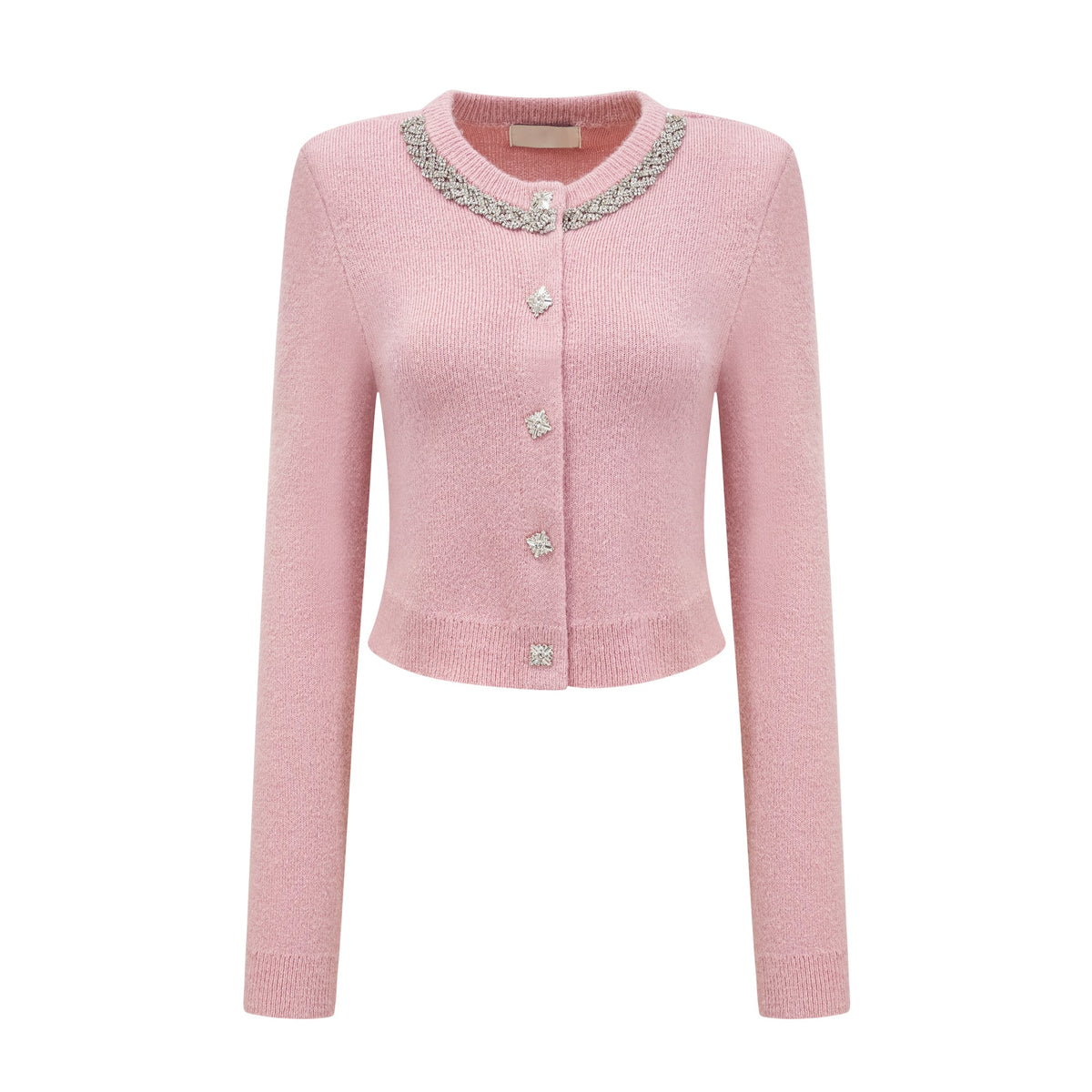 Renée pink embellished jacket & skirt matching set