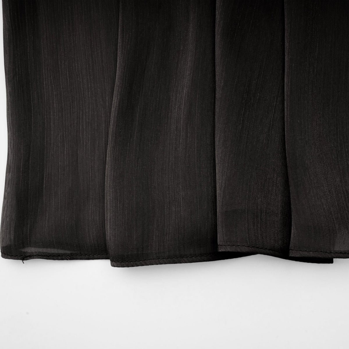 Mila pleated satin maxi dress in Black (Final Sale-US Only)
