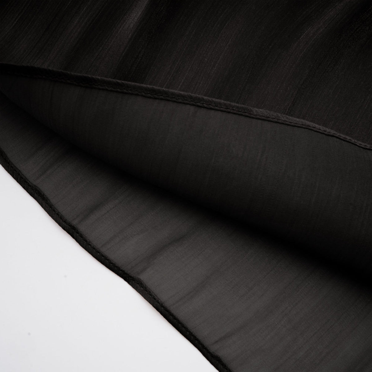 Mila pleated satin maxi dress in Black (Final Sale-US Only)