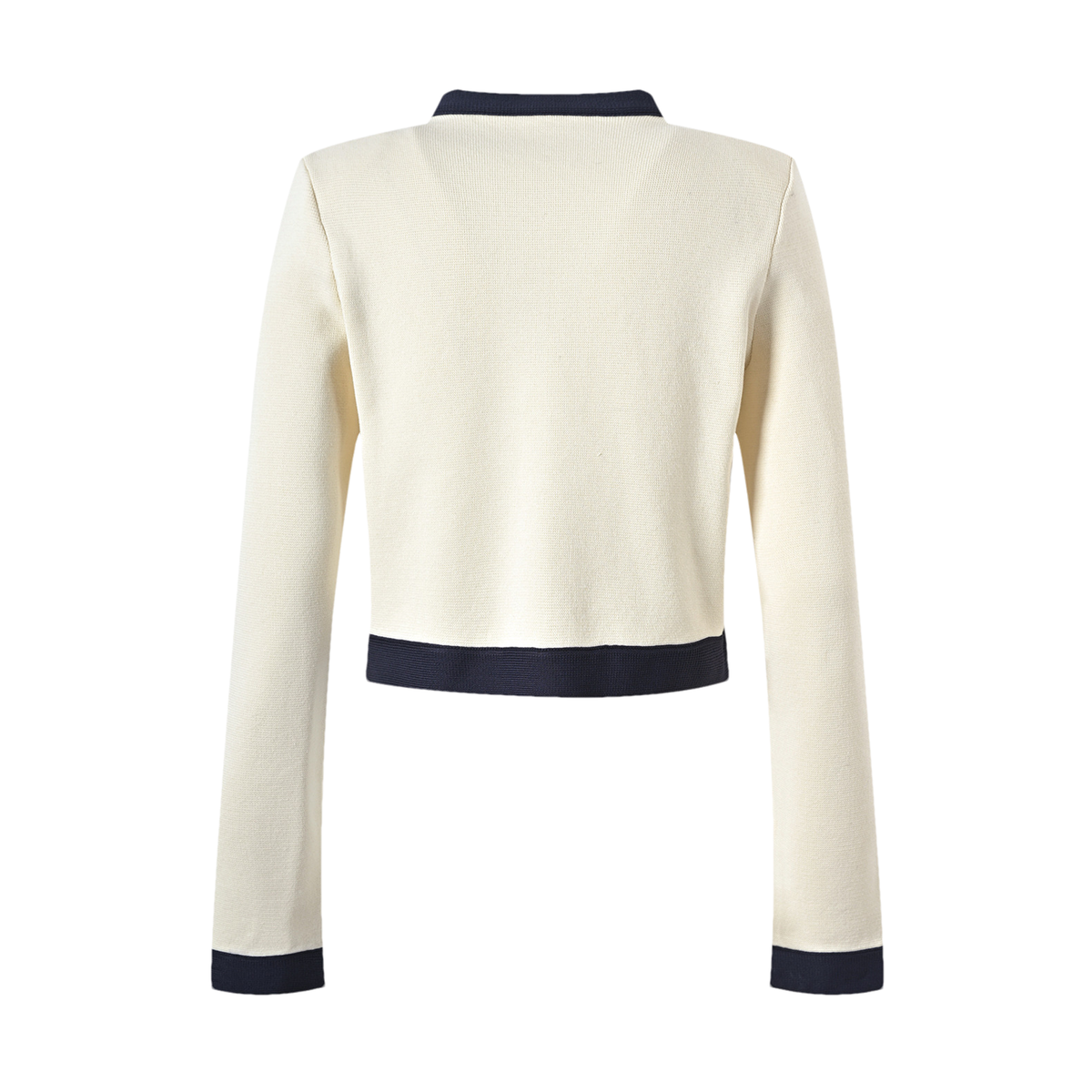 Émeline bow-detail knitted cardigan & skirt matching set