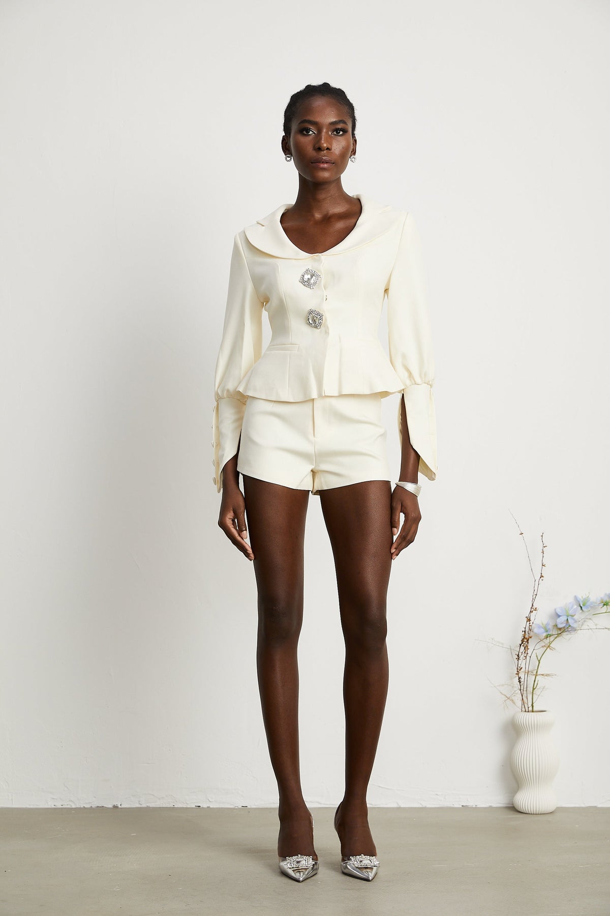 Iselin jacket & shorts matching set (Final Sale-US Only)