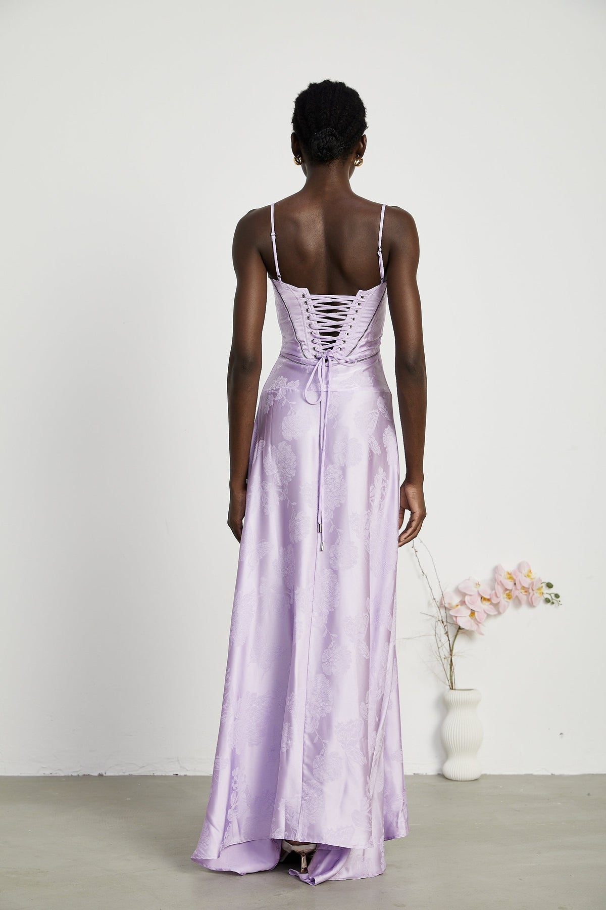 Adabella floral maxi dress