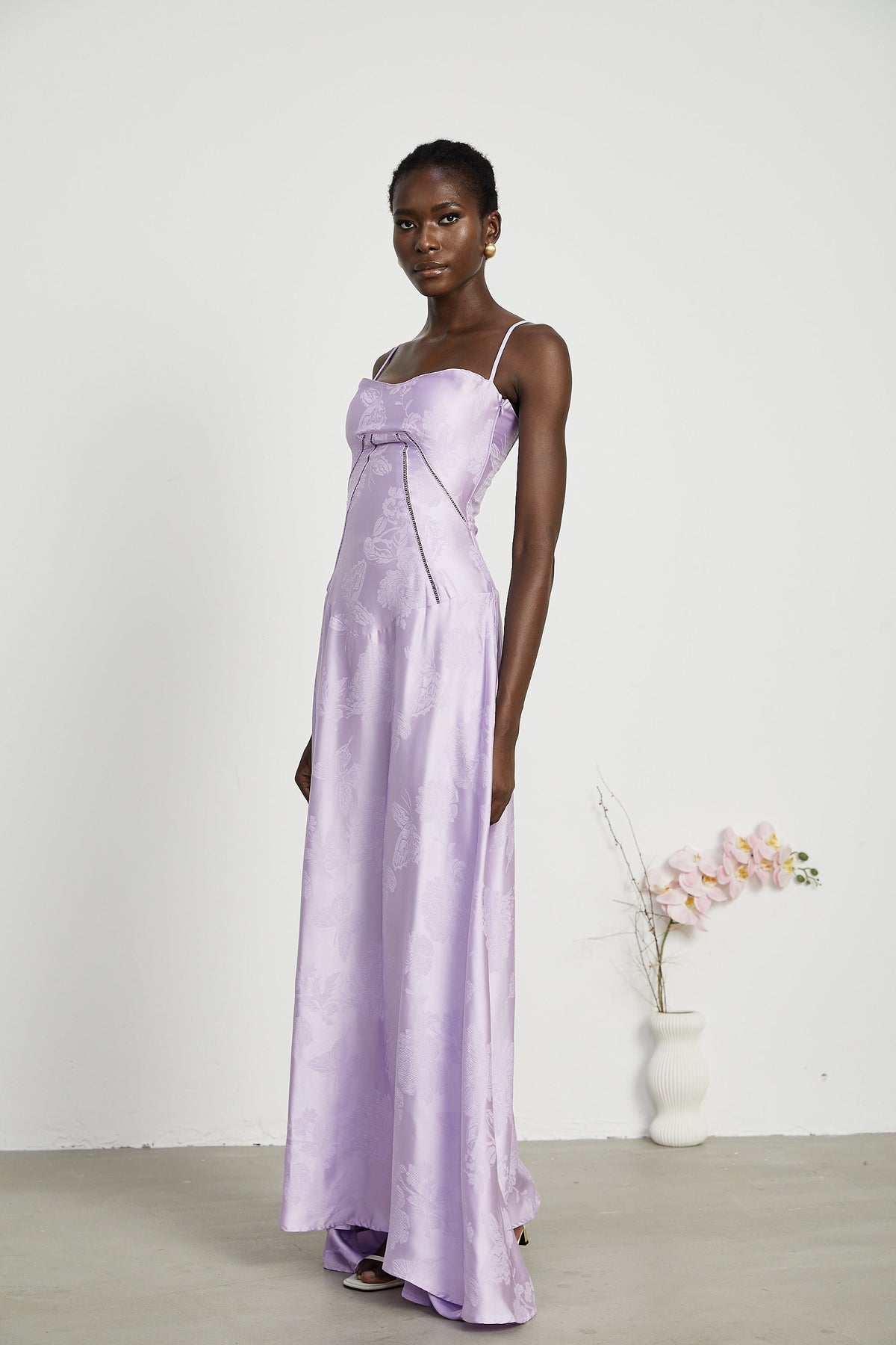 Adabella floral maxi dress