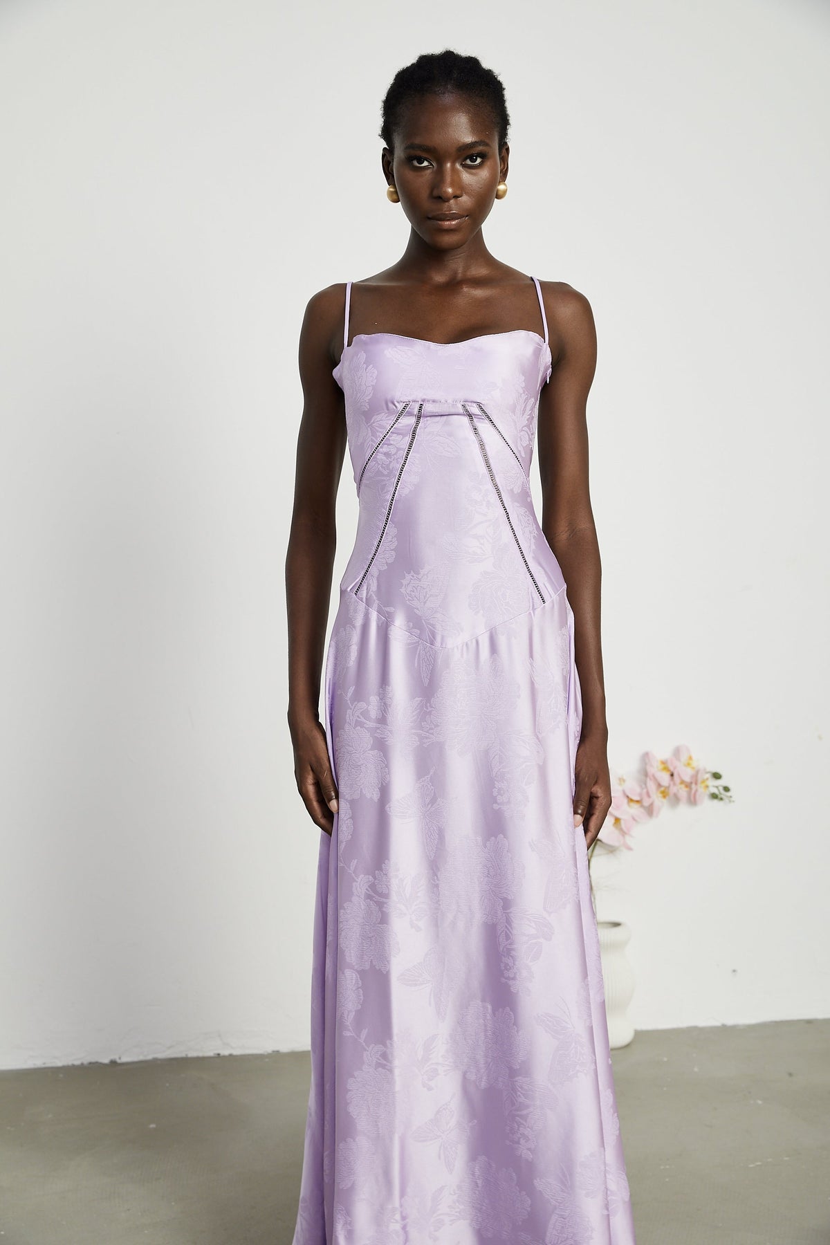 Adabella floral maxi dress
