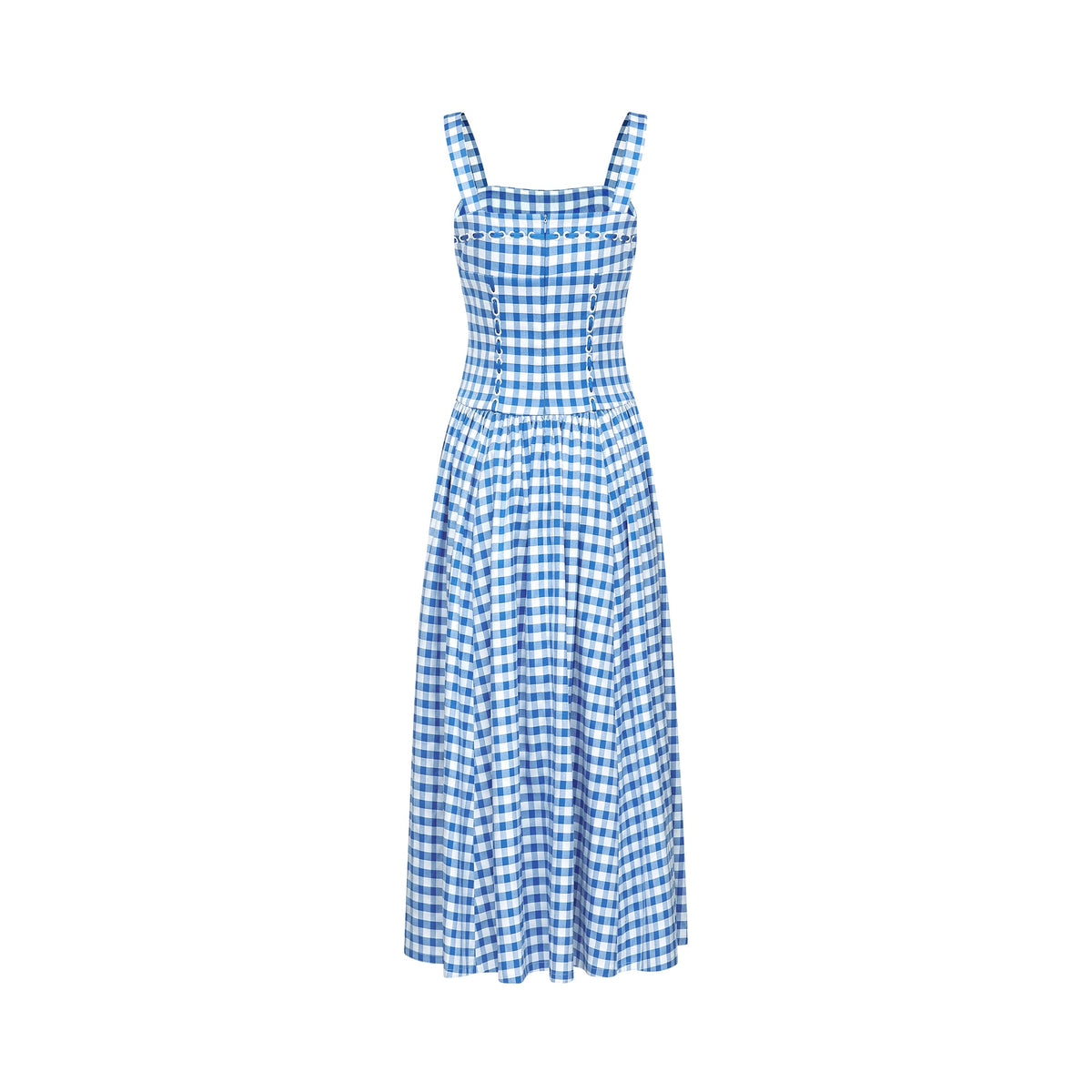 Diane gingham midi dress (Final Sale)