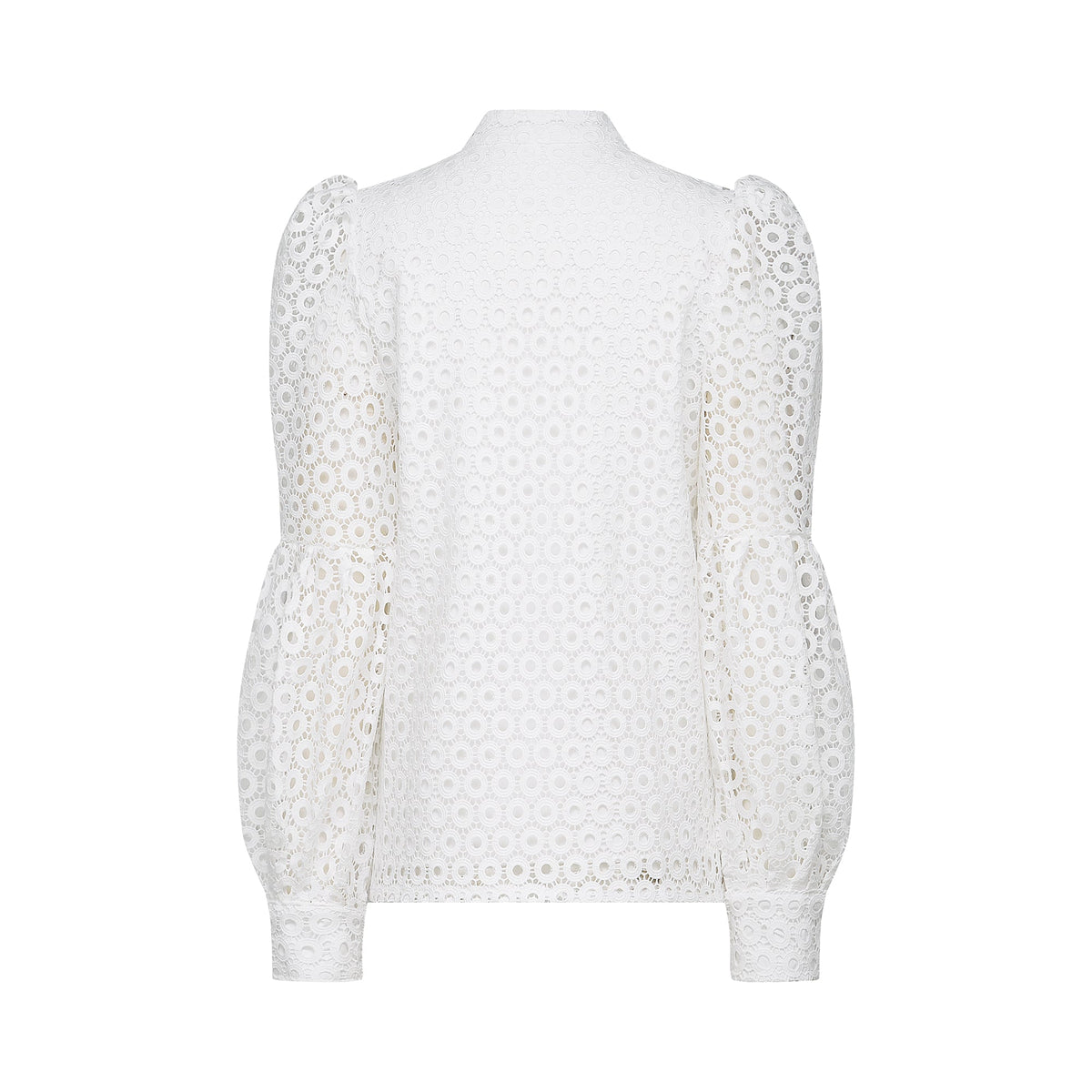 Calla faux-flower cut-out blouse & shorts matching set (Final Sale-US Only)