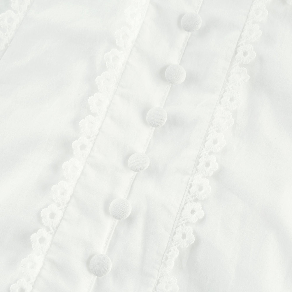 Coline lace floral-embroidered midi dress