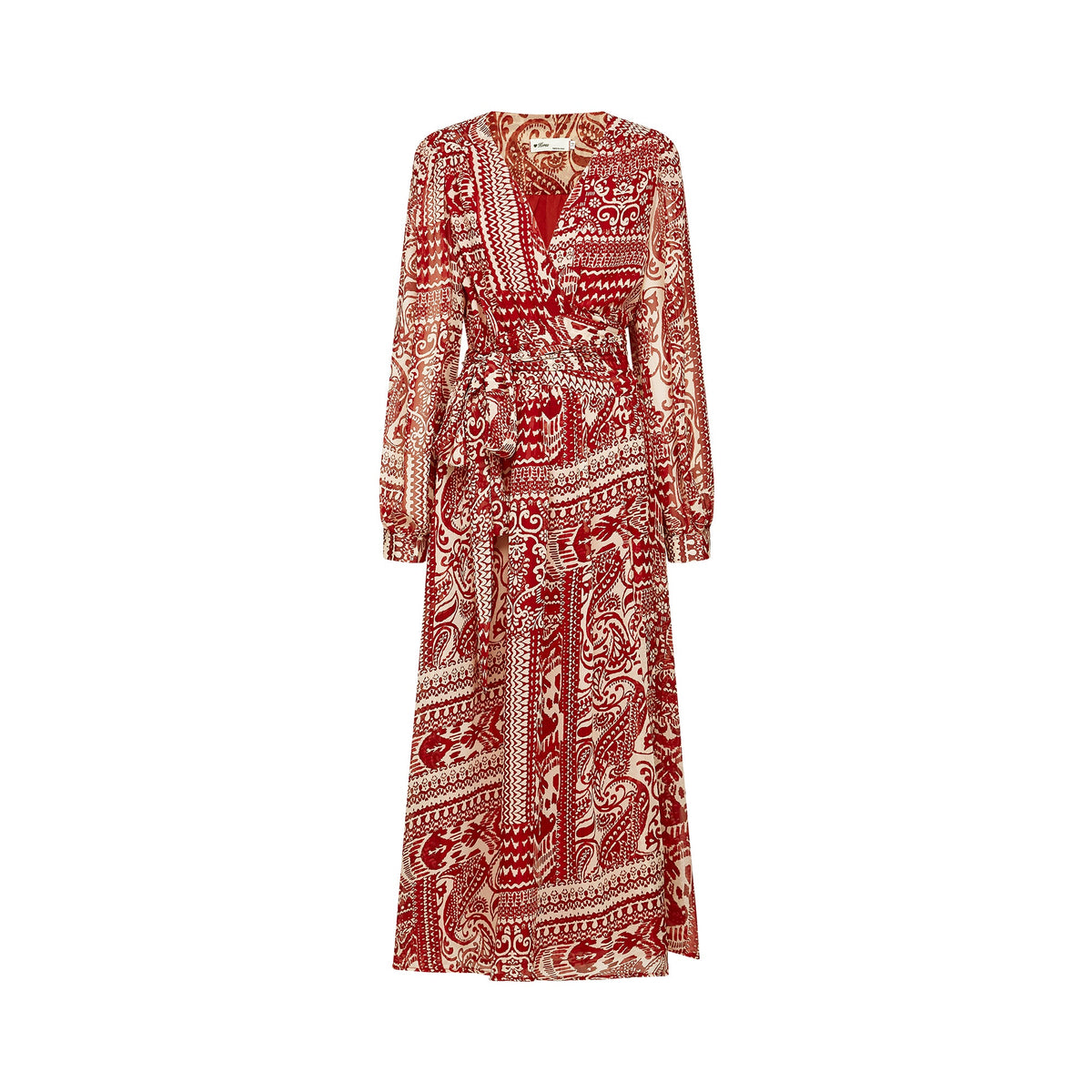 Camille pattern-print midi dress (Final Sale-US Only)