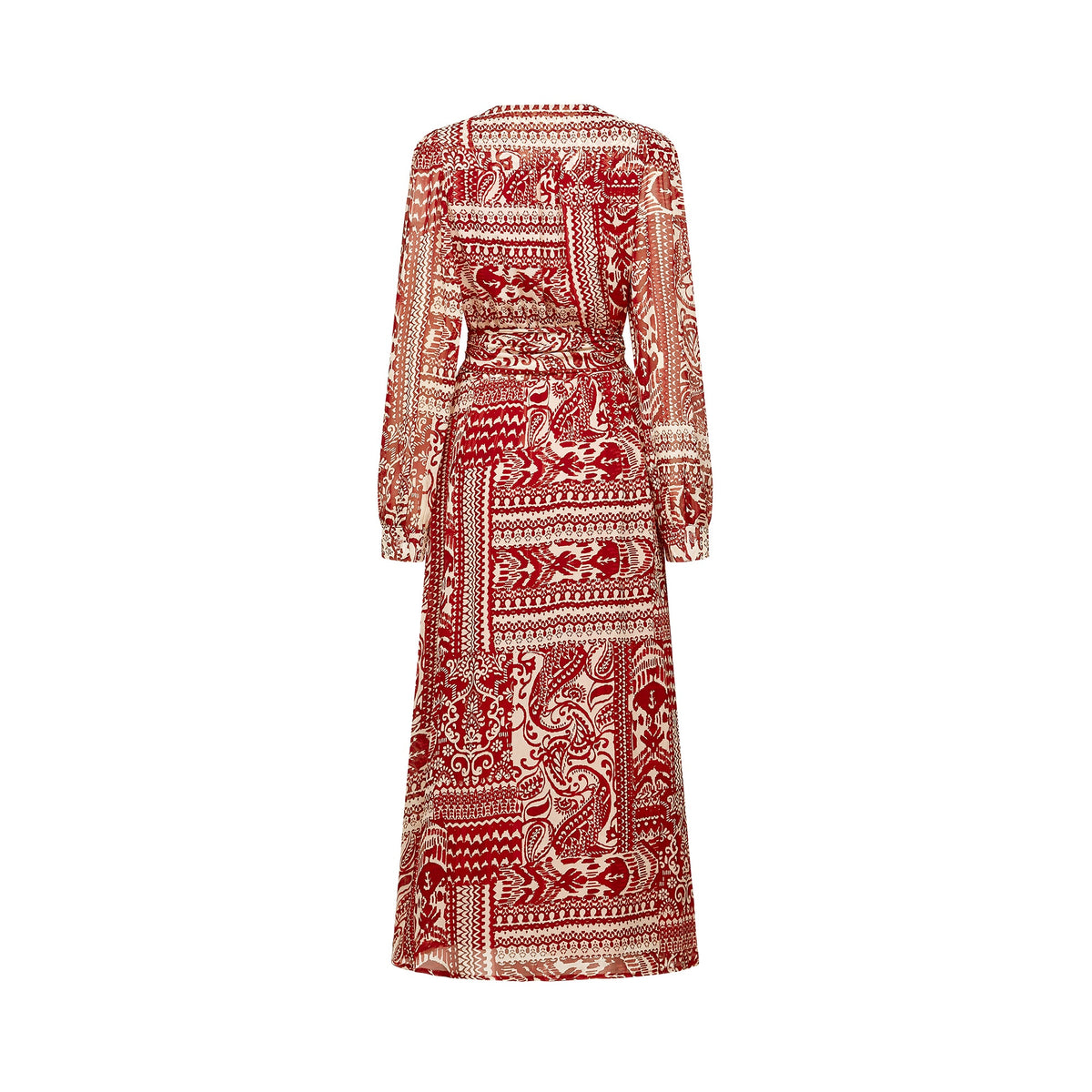 Camille pattern-print midi dress (Final Sale-US Only)