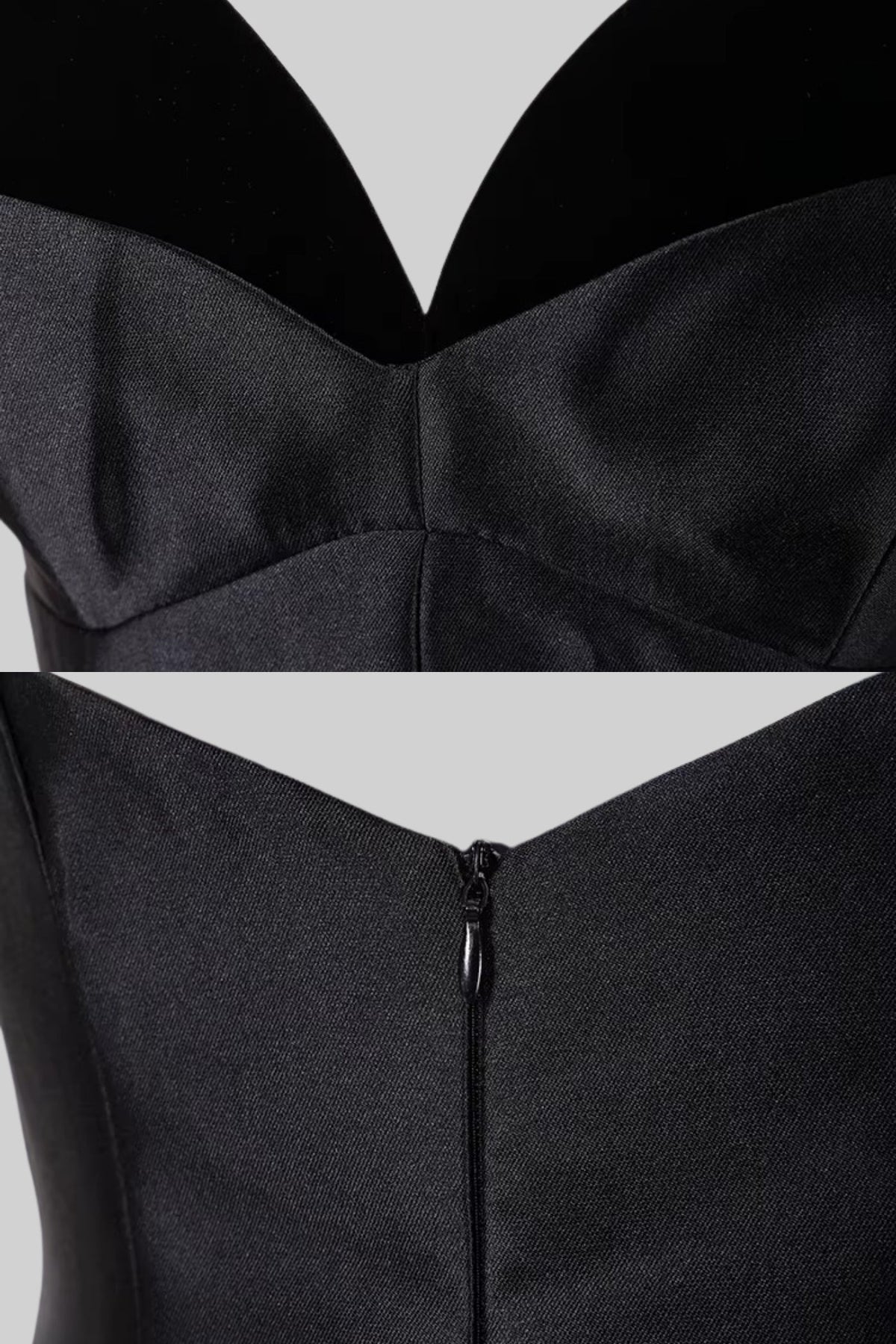 Sleeveless Fitted Dress With Sweetheart Neckline And Flared Knee-Length Skirt - Black