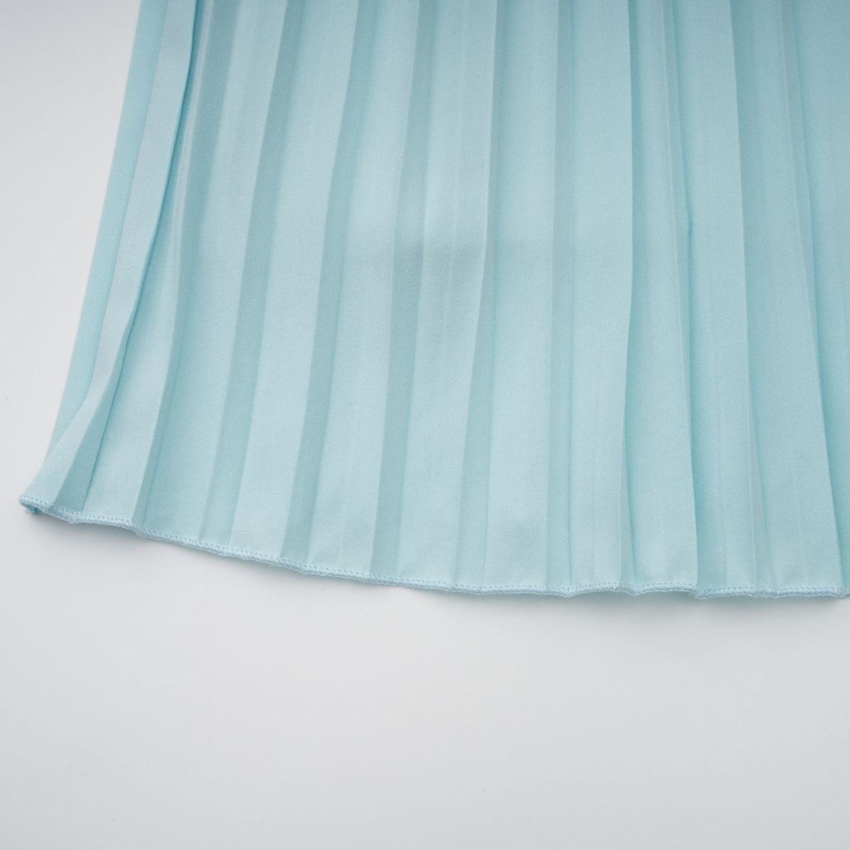 Carlotta blue pleated corset maxi dress (Final Sale-US Only)