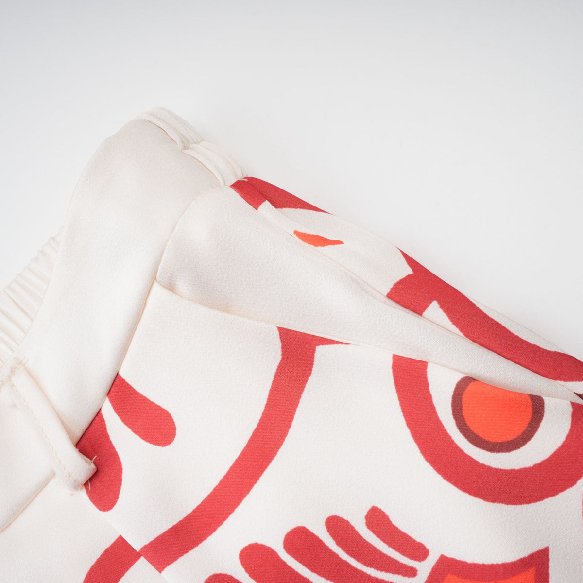 Amaranta graphic-print shirt & trousers matching set