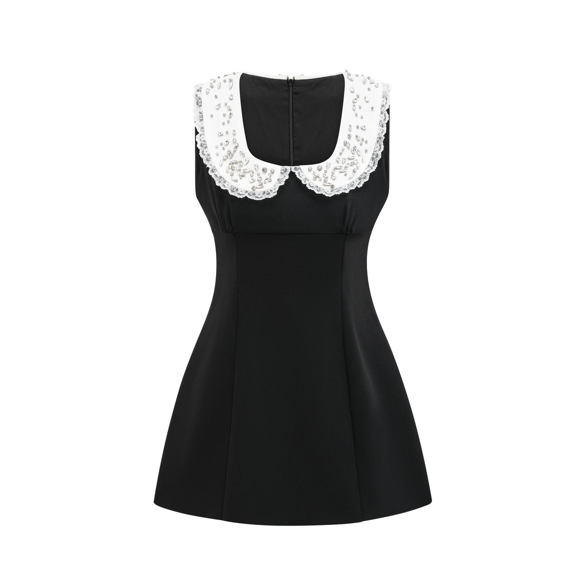Delilah crystal-embellished mini dress