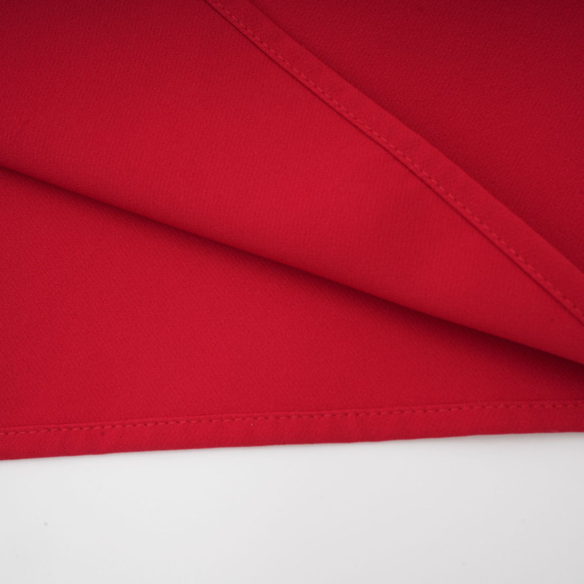 Valentine high-slit pleated maxi dress in Red