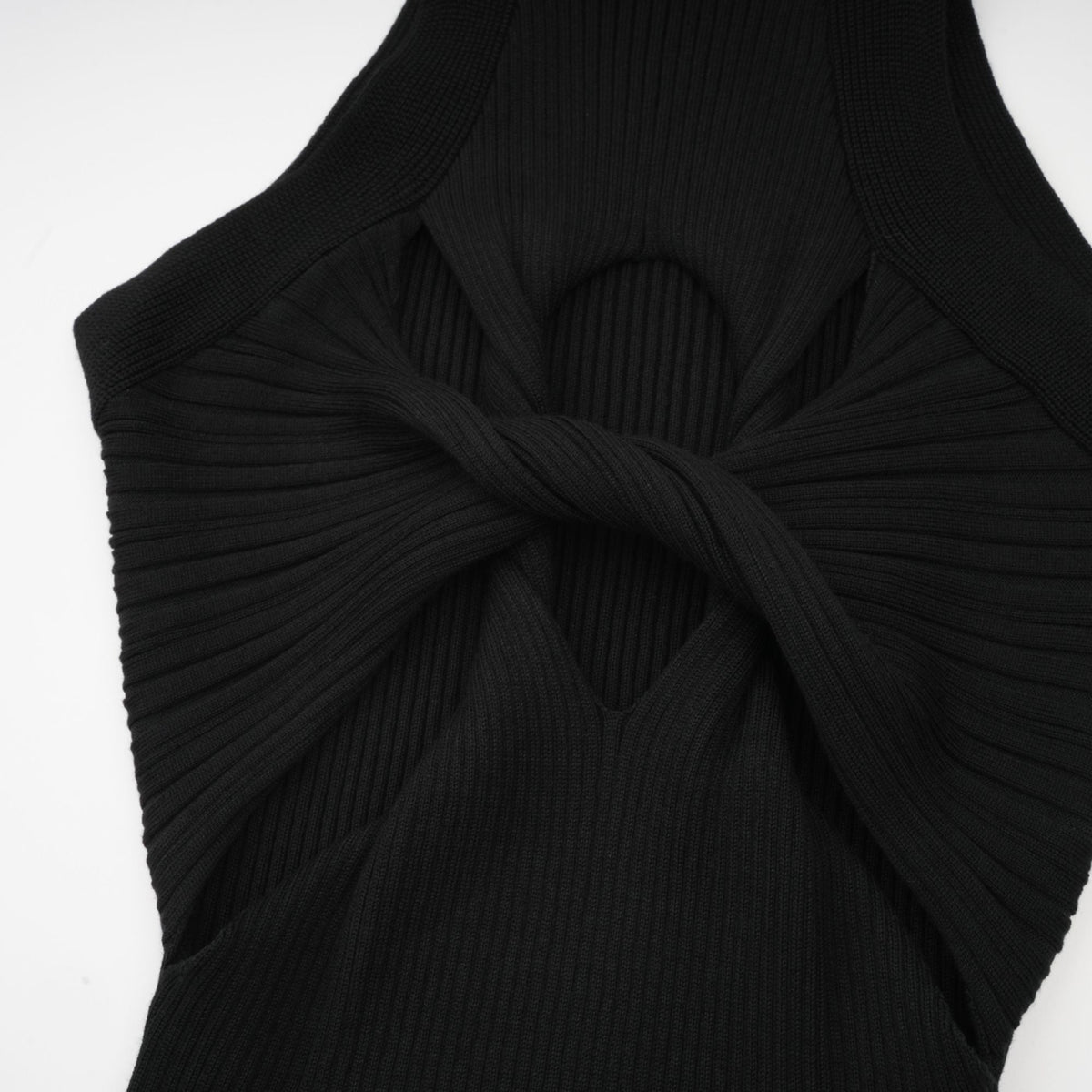 Émilie twist-detail cut-out mini dress (Final Sale-US Only)