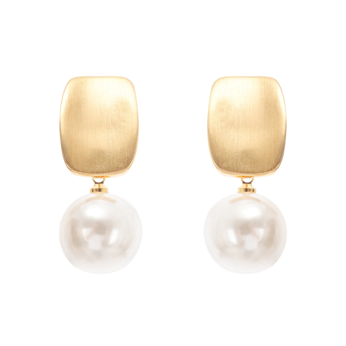 Pauline faux-pearl earrings