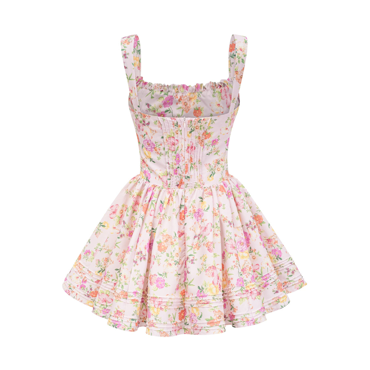 Kara floral-print cotton mini dress (Final Sale-US Only)
